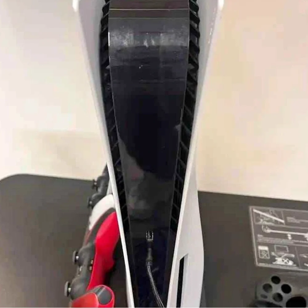 Sony PS5 Console with DualSense Controllers White and Black